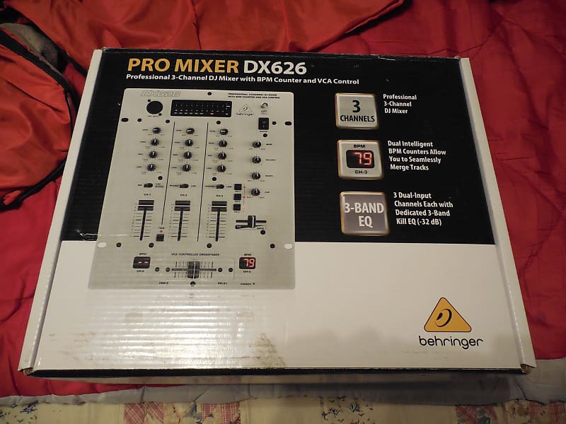 Behringer Pro Mixer DX626 3-Channel - 2022 Model | Reverb