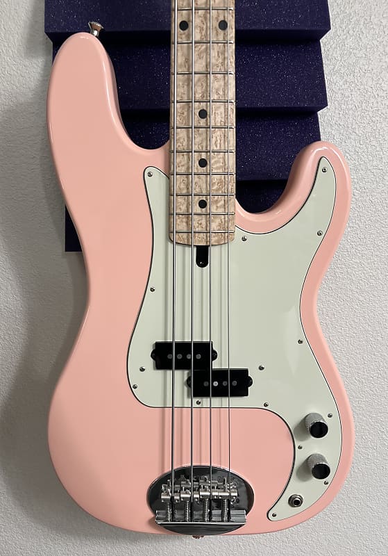 Lakland USA 44-64 Bob Glaub - Shell Pink | Reverb