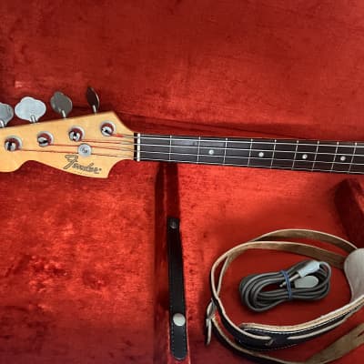 Fender Mustang Bass left handed 1975 mega rare image 3