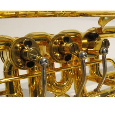 Schagerl Berlin Rotary Bb Trumpet – Gold Brass - Stunning! | Reverb UK