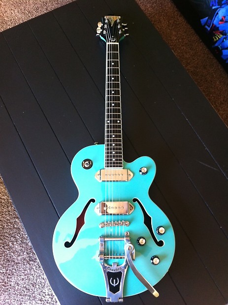 Limited Edition Epiphone Wildkat 2001 Belair Blue/Turquoise