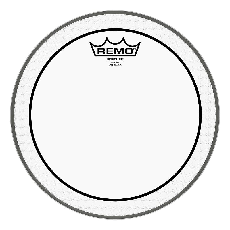 Remo Pinstripe Clear Drumhead 8" image 1