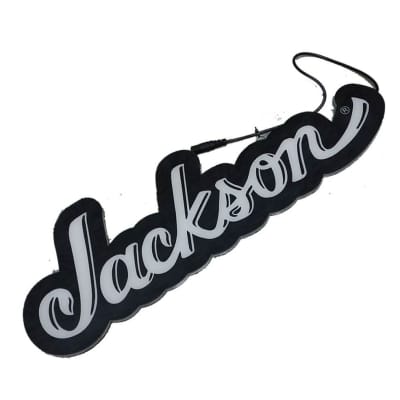 Jackson Guitars Logo LED Light Up Display Store Sign with Power Supply 18x6x1 image 2