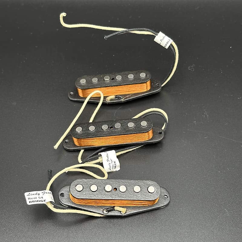 Lindy Fralin Real '54 Set - Black | Reverb