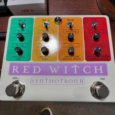 Reverb.com listing, price, conditions, and images for red-witch-synthotron