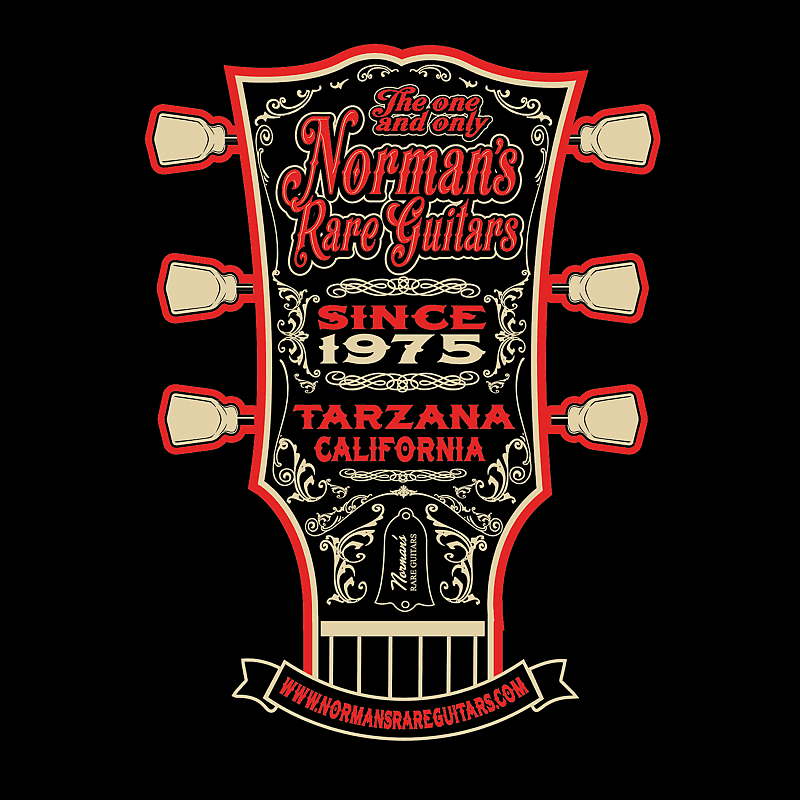 Red Headstock T-Shirt X-Large image 1