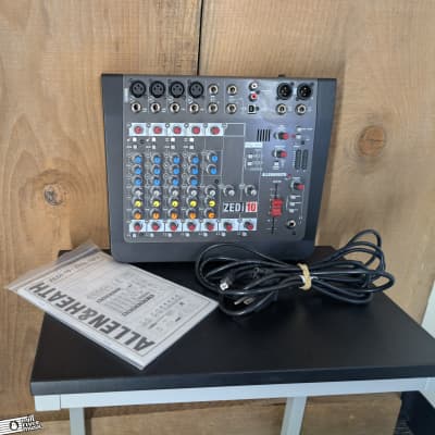 Allen & Heath ZEDi 10 Hybrid 10-Input Mixer/Audio Interface Used image 1