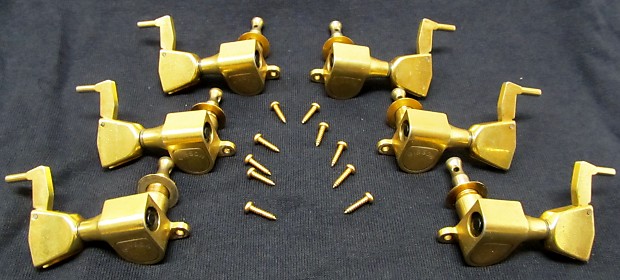 Used Vintage Gibson Speedwinder Tuning Machines Gold VGC Free Shipping image 1