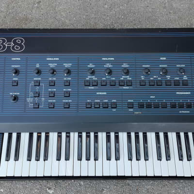 Oberheim OB-8 61-Key 8-Voice Synthesizer 1983 -Borish Electronics-