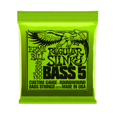 FBass 5-String Sets Stainless Steel Exposed Core Bass Strings