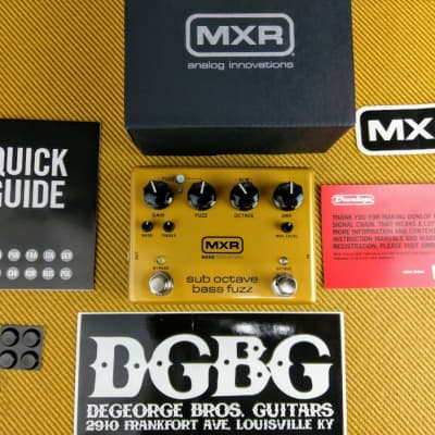 MXR M287 Sub Octave Bass Fuzz | Reverb