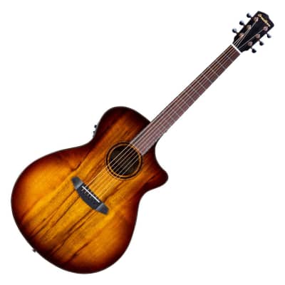 Breedlove Pursuit Exotic S Concerto CE Tiger's Eye All Myrtlewood Acoustic Electric Guitar image 2