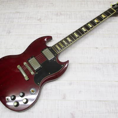 Greco 1990 SS600 SG Model Vintage Electric Guitar MIJ With H/C image 2