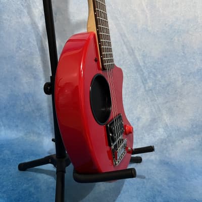 Fernandes ZO-3 mini travel guitar 2000s Red W/Gigbag image 8
