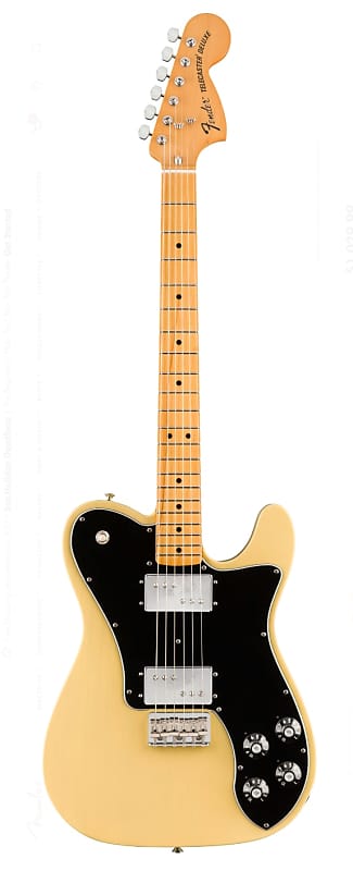 Fender 0149812307 Vintera '70s Telecaster Deluxe Electric Guitar - Vintage Blonde image 1