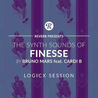 The Synth Sounds Of Finesse By Bruno Mars - Logic X Session - Reverb Exclusive image 1