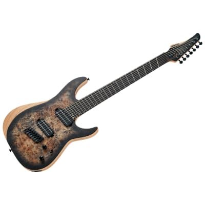 Reaper 7 multi scale - Charcoal Burst Schecter image 1
