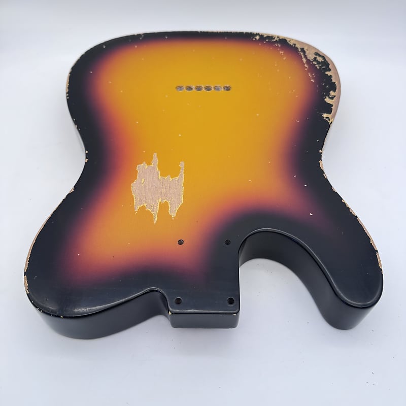 MJT USA Telecaster Heavy Relic Body Nitro Light MJT4298 | Reverb