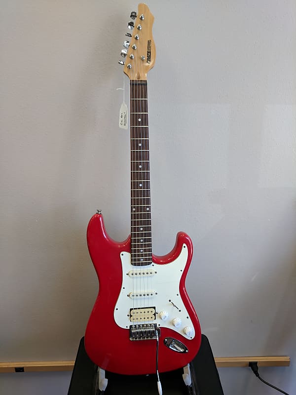 Crate Electra ELG01R Electric Guitar Red Gig Bag Reverb