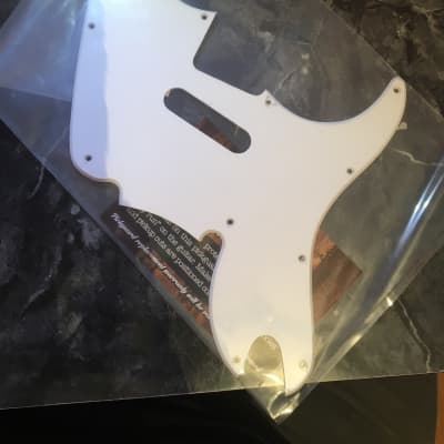 WD Music Squier Vintage Modified '51 2013-2017 Pickguard White Single Ply