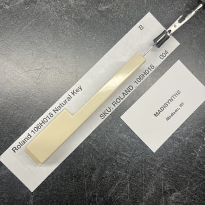 ORIGINAL Roland Replacement B Key (Matsushita SK-1xx Keybeds) (106H018) for Jupiter-4, System-100/700, SH-1/2/3/3A/5/7, RS-505, VP-330, Promars, etc
