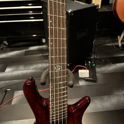 Spector NS Dimension 5 string bass Multiscale 2024 - Inferno Red image 7