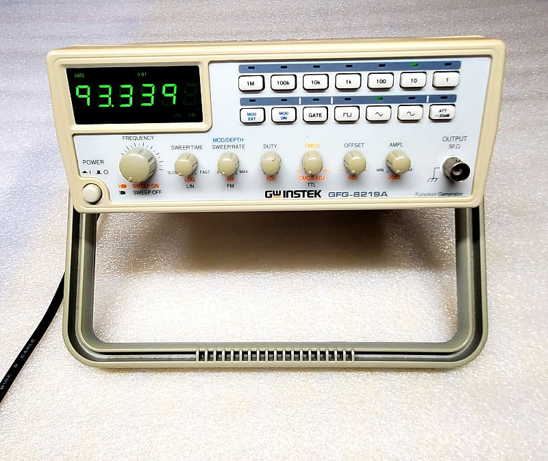 GW Instek GFG8219A 3MHz Function Generator Reverb