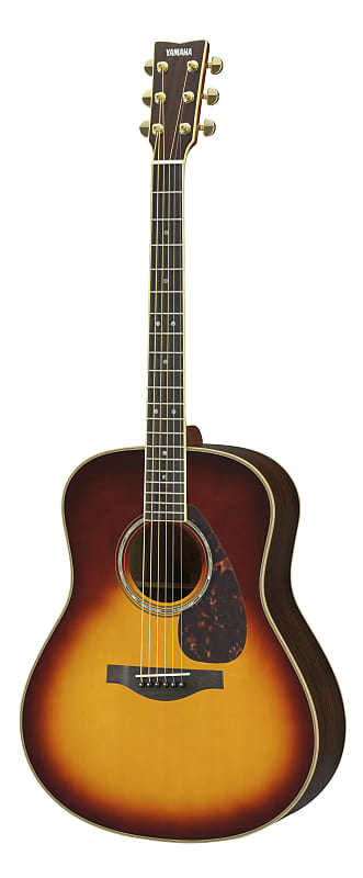 Yamaha LL16 ARE Original Jumbo Acoustic-Electric Guitar - Brown