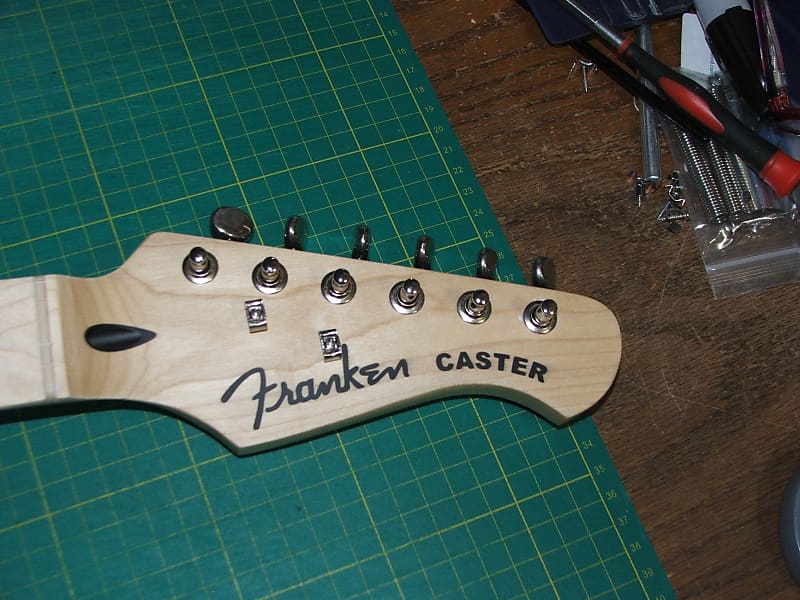 Franken Caster Loaded guitar neck......vintage tuners....22 frets...unplayed..1 image 1