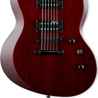 ESP LTD VIPER-256 Electric Guitar, See-Thru Black Cherry image 2