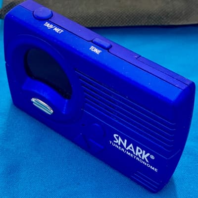 Snark SN-3 Guitar/Bass Chromatic Tuner/Metronome 2010s - Blue image 7