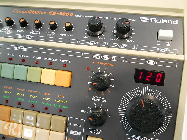 chaikiroroRoland ローランド CR-8000 ROLAND CR-8000 Analog Drum Machine 1981 | HD DEMO - YouTube
