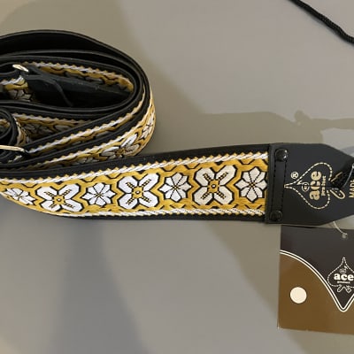 D'Andrea Ace Vintage Style Guitar Strap - GREENWICH for sale