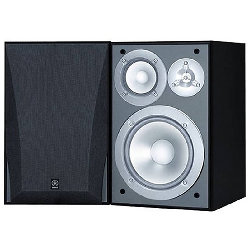 Yamaha - NS-6490 - 8" 3-Way Acoustic Suspension Bookshelf Speaker - Pair - BLACK imagen 1