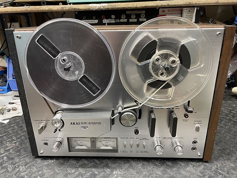 Akai X-300 10.5 1/4 track reel to reel tape recorder. SERVICED!