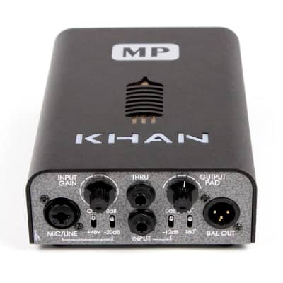 Khan Audio VTMP - Vacuum Tube Microphone Preamp - 230V | Reverb