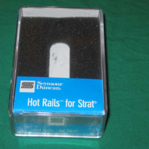 NEW packaged Seymour Duncan Hit Rails for Strat SHR-1b, Bridge, BLACK, + strings image 11