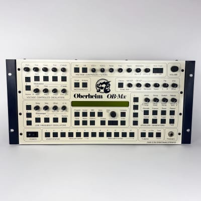 Oberheim OB-Mx Rackmount 4-Voice Synthesizer 1994 - White