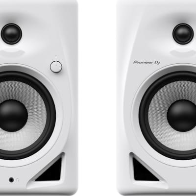 Pioneer DM-50D-BT-W Active 5" Desktop Monitor/DJ Speakers w/ Bluetooth, White image 2