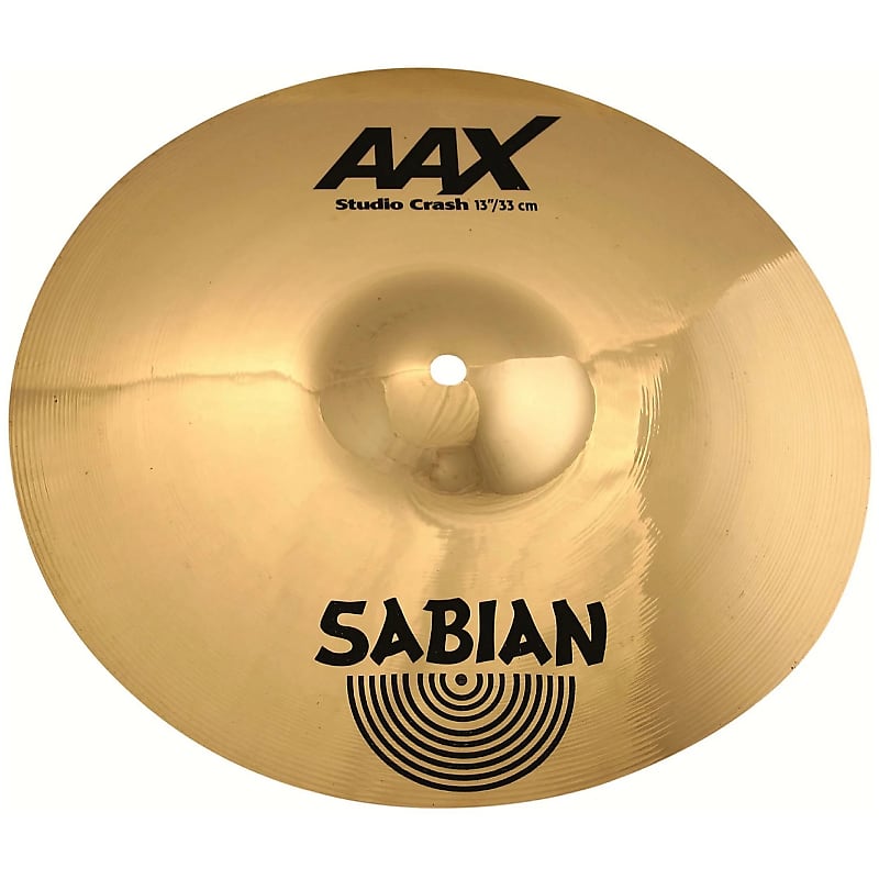 Sabian 13" AAX Studio Crash Cymbal 2002 - 2018 image 1