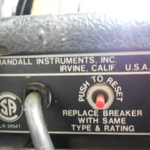 Vintage Randall Commander 210 Guitar Combo Amplifier (120 Watts) image 7