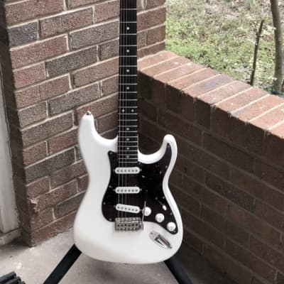 Aria Pro ii Stg Series Japanese made 1980's White Strat | Reverb