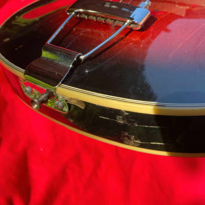 1960's Eko Florentine II Red Burst Electric Guitar Made in Italy image 15