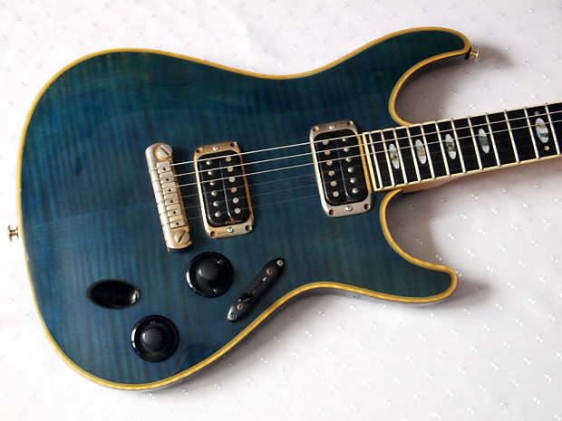 Ibanez S-Classic SC-620 1997 Transparent Marine Blue | Reverb