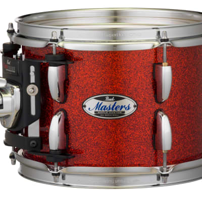 Pearl Masters Maple Complete 10"x9" tom w/optimount VERMILION SPARKLE MCT1009T/C346 image 1