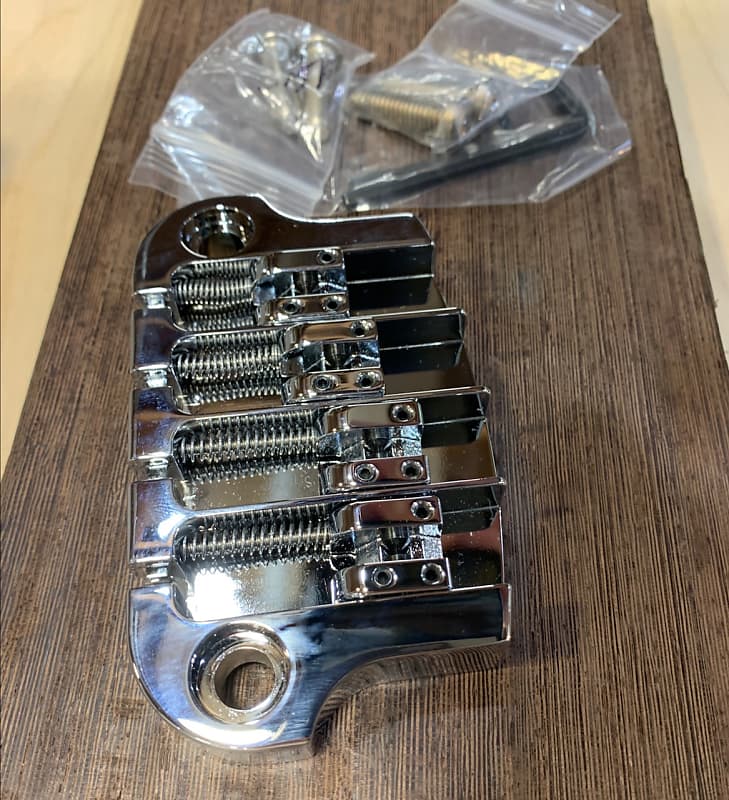 5 String Bass Bridge Hipshot SuperTone 3-Point Bass Bridge