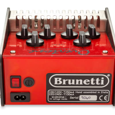 Brunetti Overtone - All-Tube Preamp - Made in Italy image 4