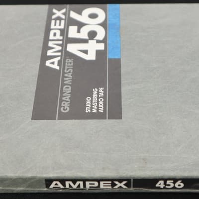 Ampex 456 Grand Master 7" Reel 1/4" x 1200 Reel to Reel Tape *Sealed* image 2