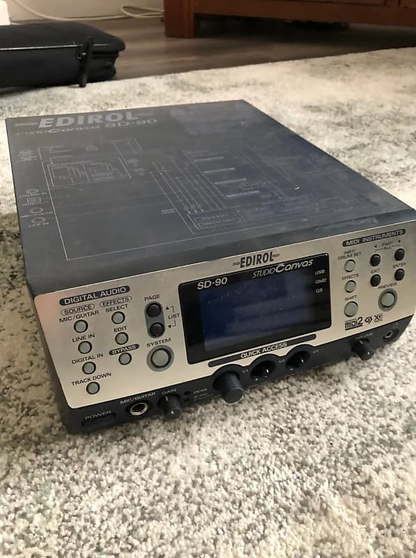 Roland Edirol SD-90 Sound Canvas-Midi Sound Generator -Synthesiser