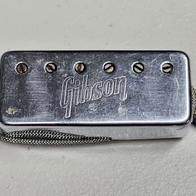 Vintage Gibson Embossed Humbucker Pickups, Clean | Reverb